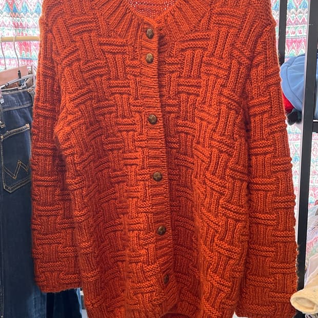Vintage 70s 니트 가디건