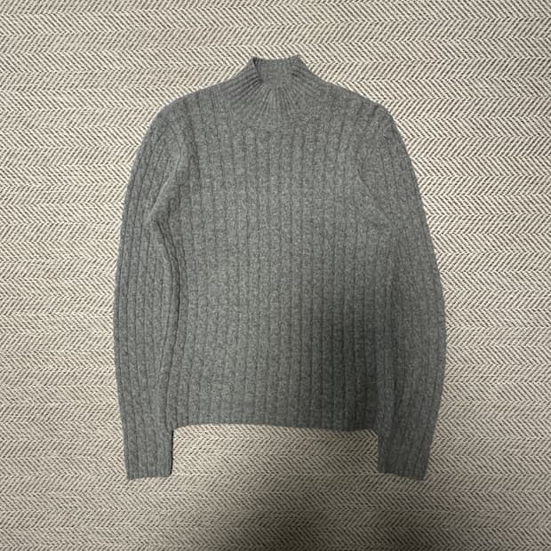 RALPH LAUREN mock neck knit sweater