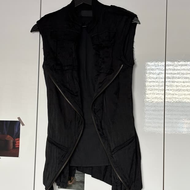 하이더아커만 실크(은사 혼방) 드레이프 자켓