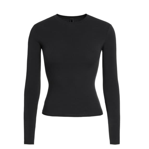 스킴스 코튼 저지 롱 슬리브 티셔츠