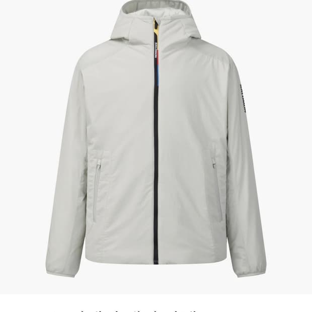 [살로몬] 모디세이 패딩자켓 - 라이트 그레이 M