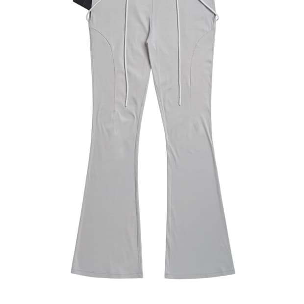 오호스 i:e Fluid Bootcut pants / Grey