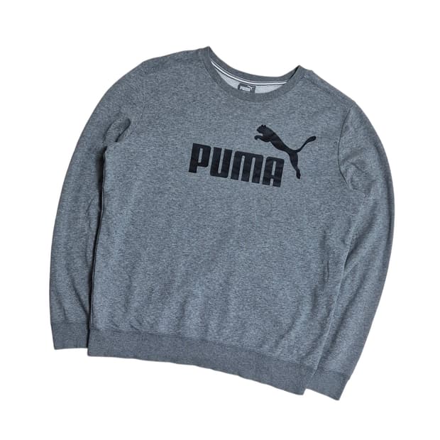 푸마 빅로고 맨투맨