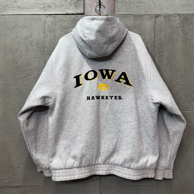 90s 푸마 아이오와 대학 호크아이즈 리버시블 자켓 (XL)  