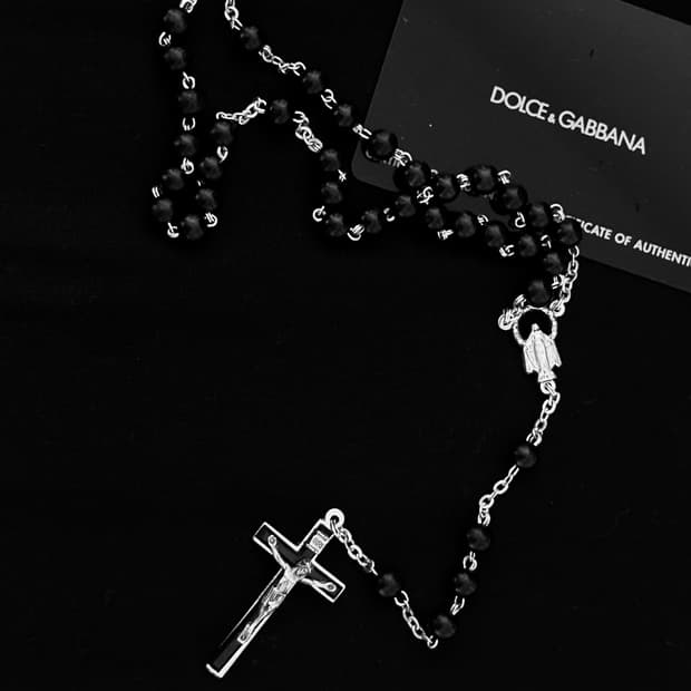 돌체앤가바나 블랙 로자리아 풀박스 ✝️🪽