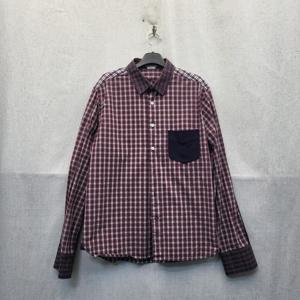 j.lindeberg 체크셔츠