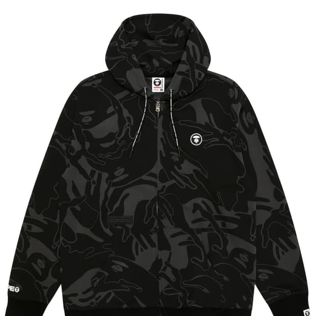 에이프 후드집업