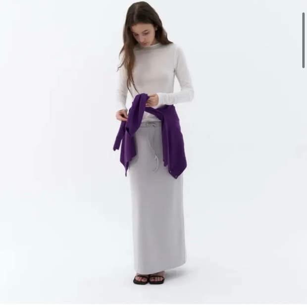 엔오디 스트링 롱 스커트 String Long Skirt