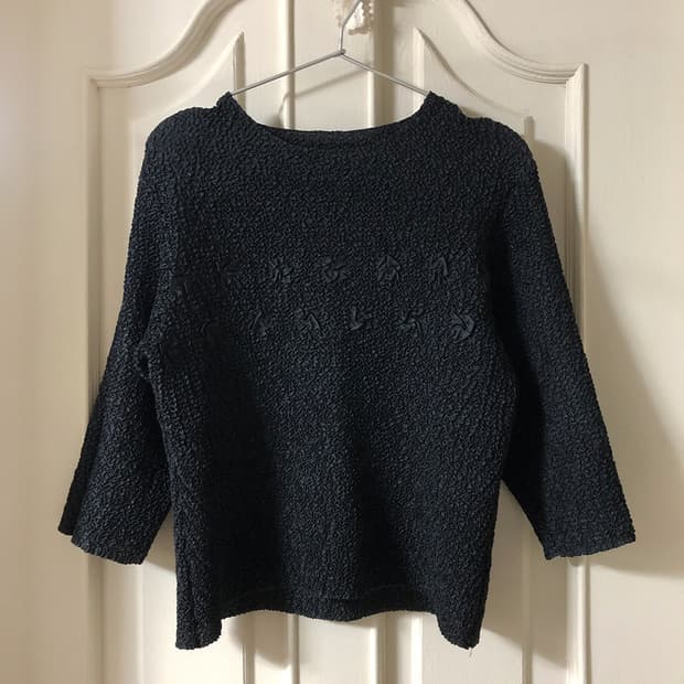 vintage wrinkle top