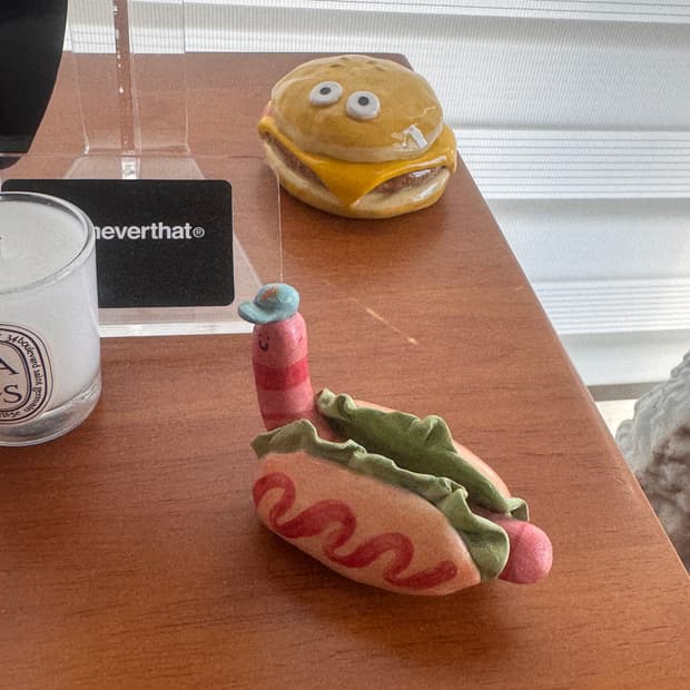 임슉작가 핫도그 인센스홀더