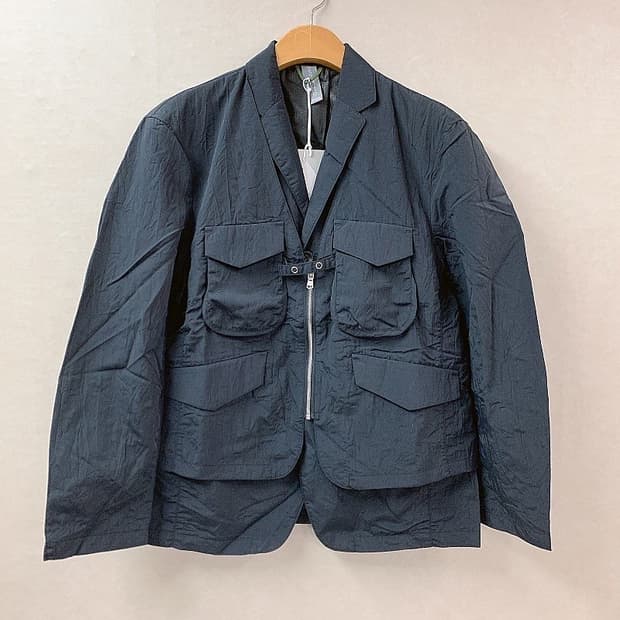 (정품/새상품) 언어펙티드 남성 블랙 투웨이 자켓