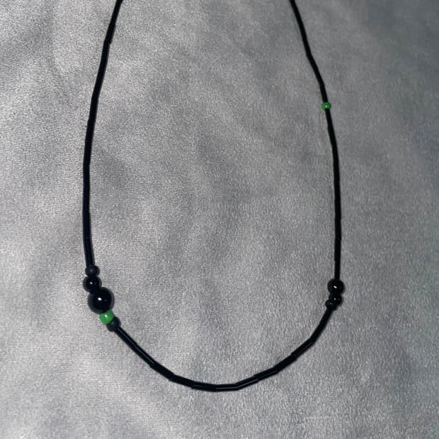 Green core Necklace UNISEX