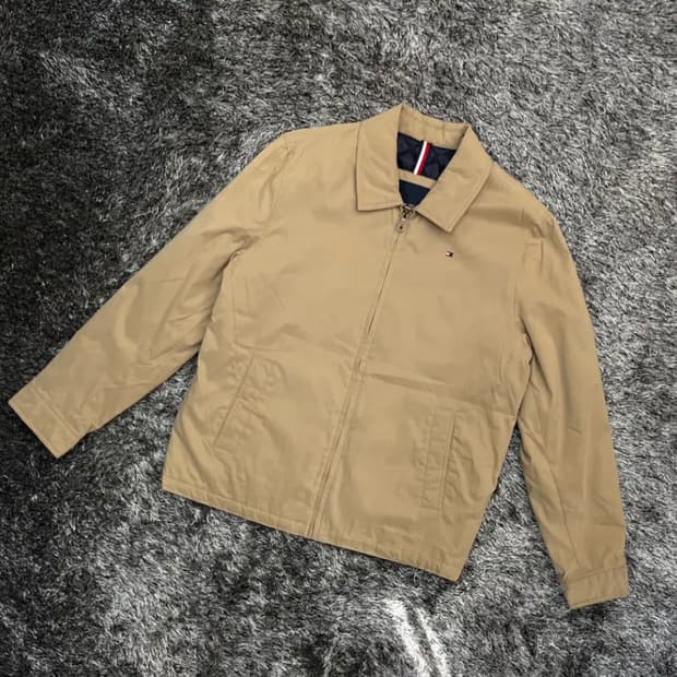 타미힐피거 남성 누빔 면 자켓 (L)