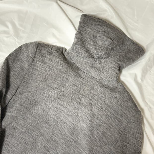 (W) [40] 메종 마틴 마르지엘라 울 롤 넥 탑