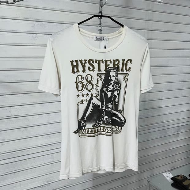 Hysteric Glamour hys ⭐️ girl tee
