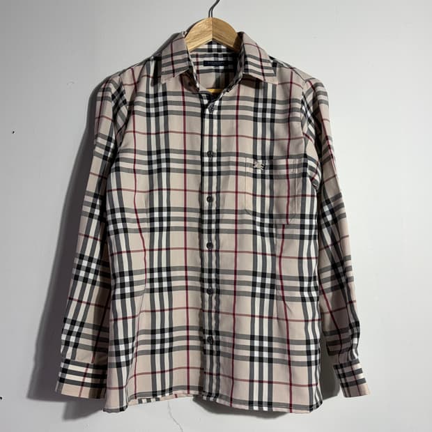 버버리 빈티지 노바 체크 셔츠 (무료배송)