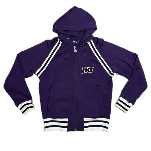 히스테릭 글래머 아카이브 로고 후드 집업 자켓