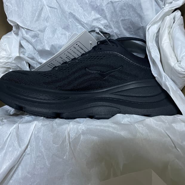 [W230] 호카 본디 9 와이드 블랙