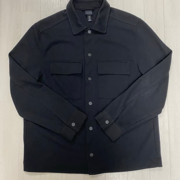 h&m 포켓 셔츠 자켓 버튼형 (size L)