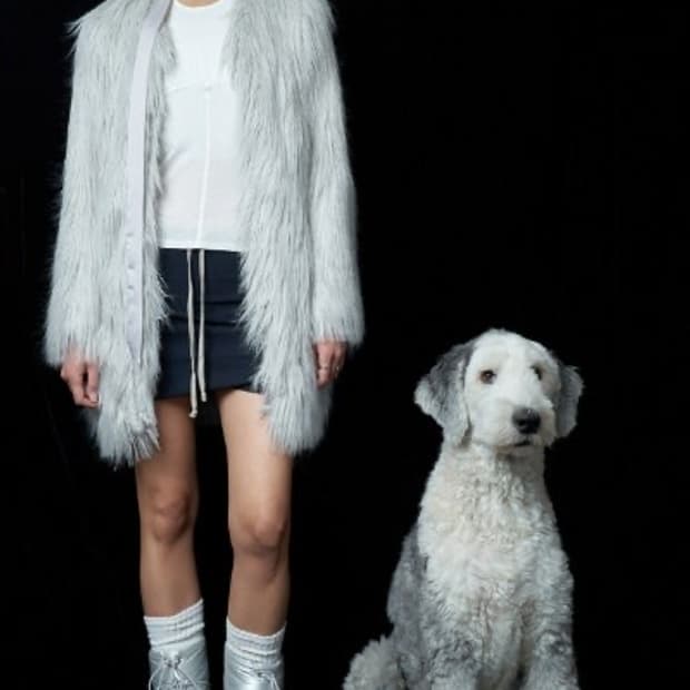 나체 퍼자켓  Nache FAINT FUR JACKET 새상품