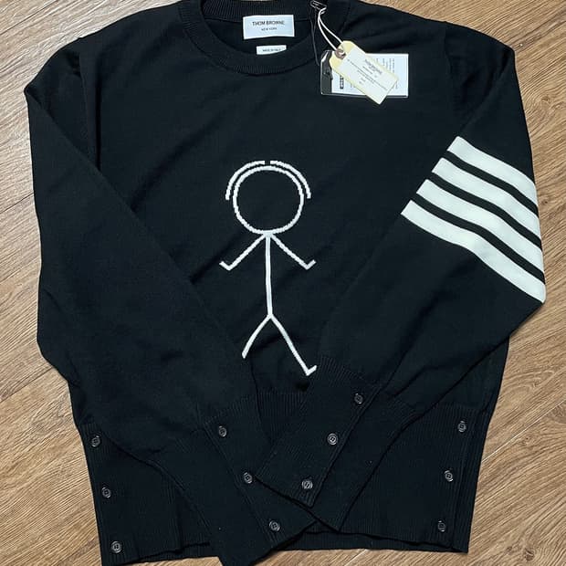 톰브라운 미스터톰 졸라멘 니트