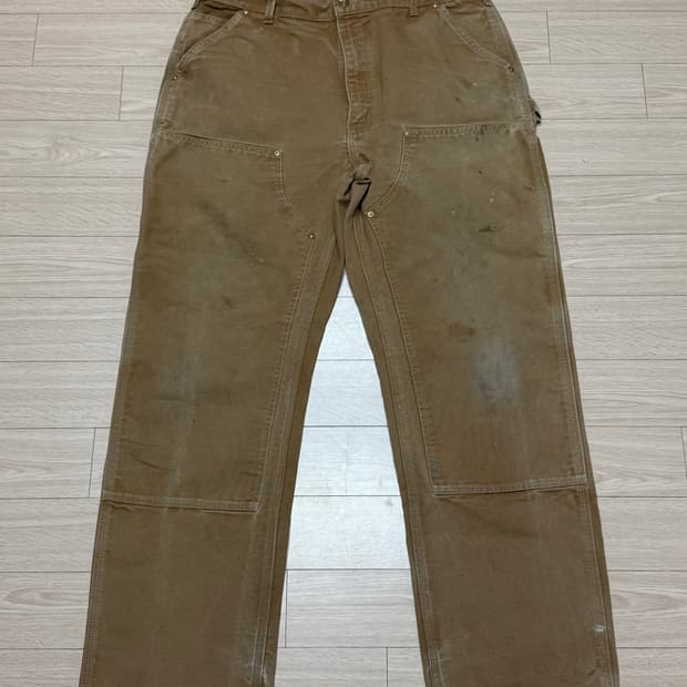 38) 빈티지 칼하트 더블니 팝니다