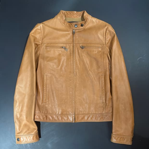 노티카 소가죽 자켓 S