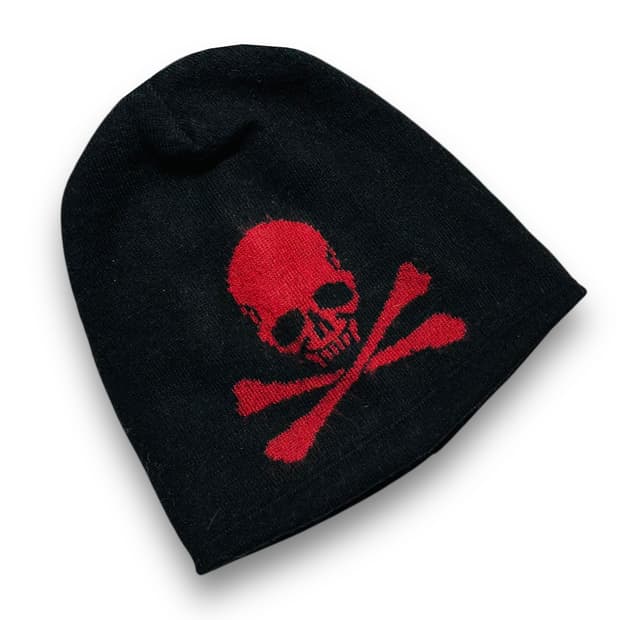 Punk Skull art vintage beanie