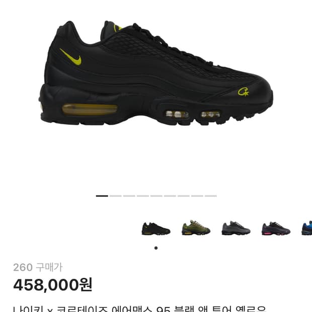 나이키 코르테이즈 에어맥스 95 (260)