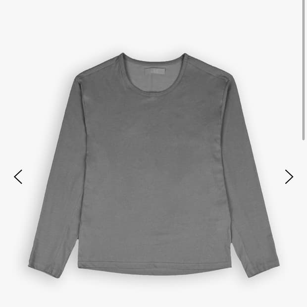 Tailored long sleeve (charcoal) 1사이즈