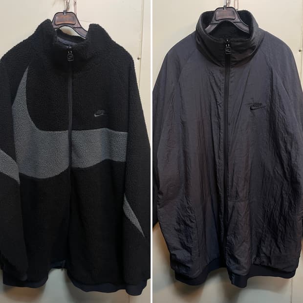 나이키 빅스우시 양면 뽀글이