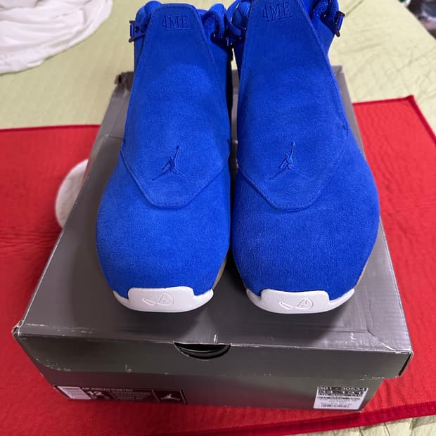 조던 18 레이서 블루 300 사이즈