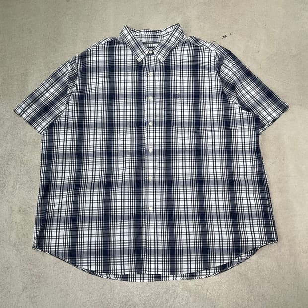 챕스랄프로렌 체크하프셔츠 s10514