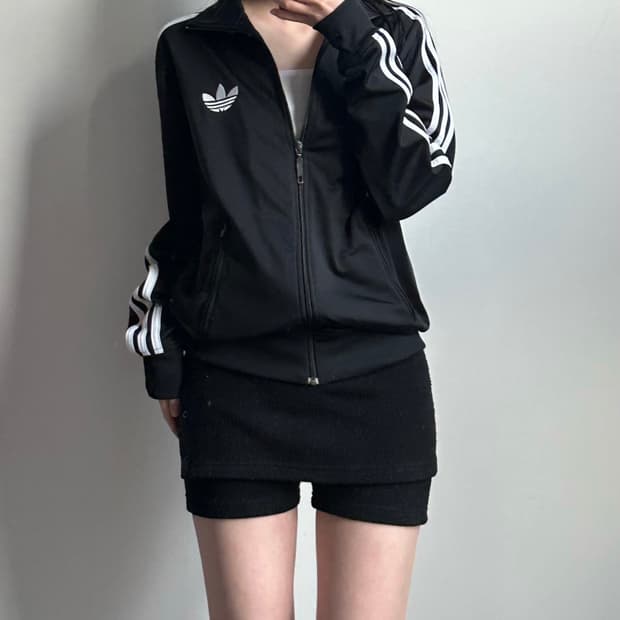 아디다스 파이어버드 블랙 져지