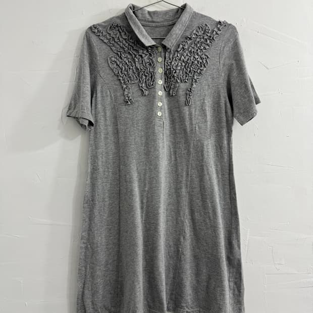 frill detail pk top