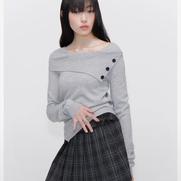 미세키 서울 니트 팝니다