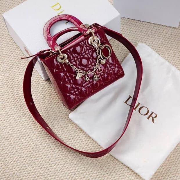 디올 레이디 디올 미니 백