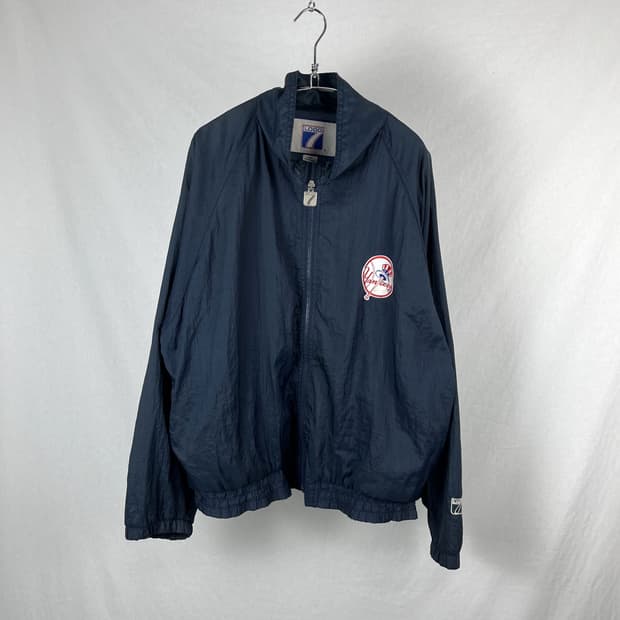 90s LOGO 7 양키스 나일론 자켓 