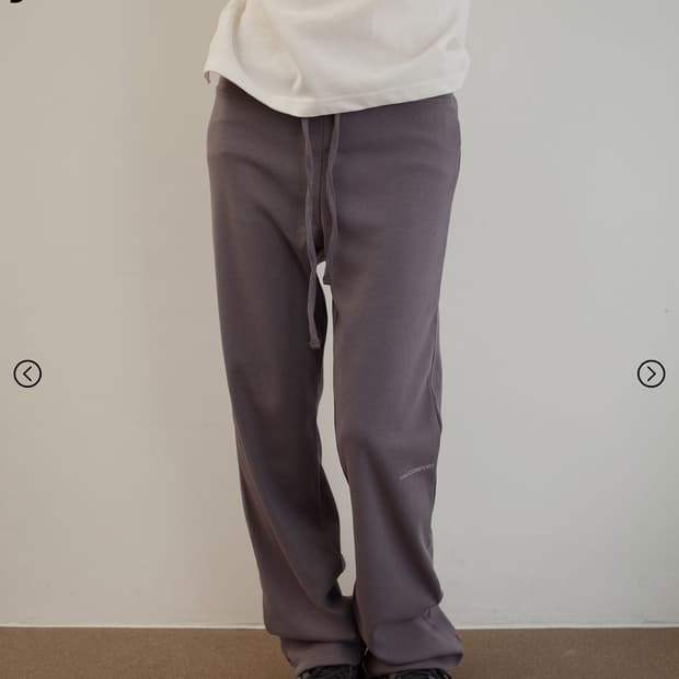 지초이 컴포트 26-001 STRAIGHT PANTS (SLATE GRE