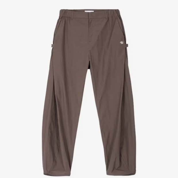 산산기어 사이드 스냅 팬츠 브라운 22FW