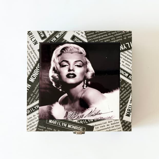 마릴린 먼로 빈티지 박스