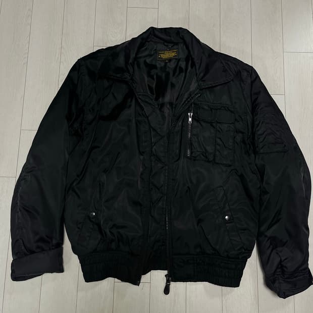 재팬 빈티지 나일론 항공점퍼(간절기용)