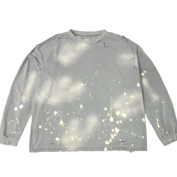 홈리스 워싱 데미지 긴팔 2사이즈