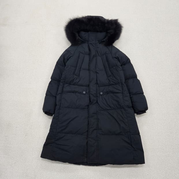 [XS] 아이더 여성 폭스퍼 후드 다운 롱패딩 점퍼 1210J1