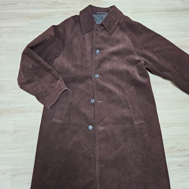 GU 코듀로이 발마칸 코트 유니클로