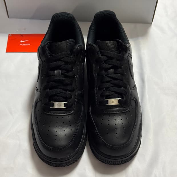[265] 나이키 에어포스 1 '07 로우 트리플 블랙 (올검 포스)