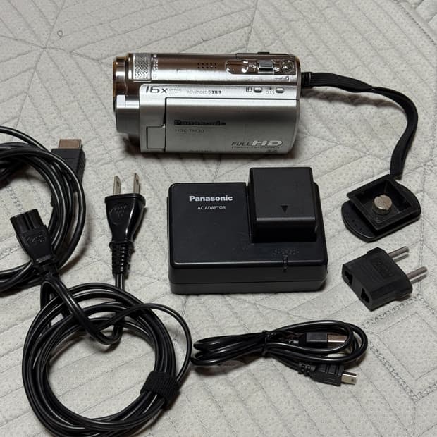 풀구성 Panasonic HDC-TM30 파나소닉 빈티지캠코더 디카