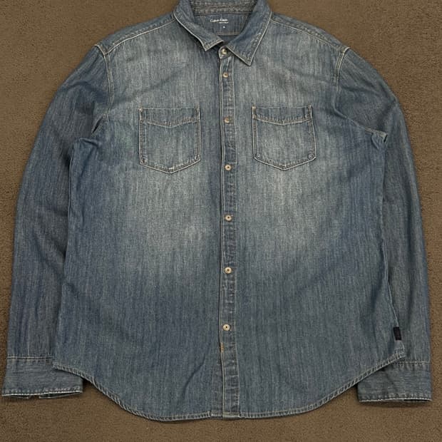 캘빈클라인 데님 웨스턴 셔츠 처분 