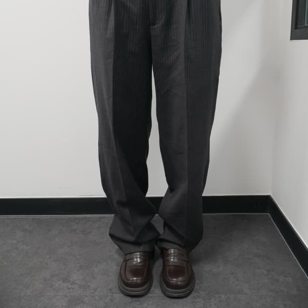 시소르타 스트라이프 슬랙스