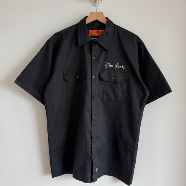 레드캡(RED KAP) 워크 하프 셔츠 반팔셔츠